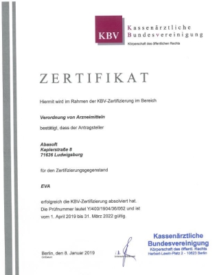 Verordnung von Arzneimitteln